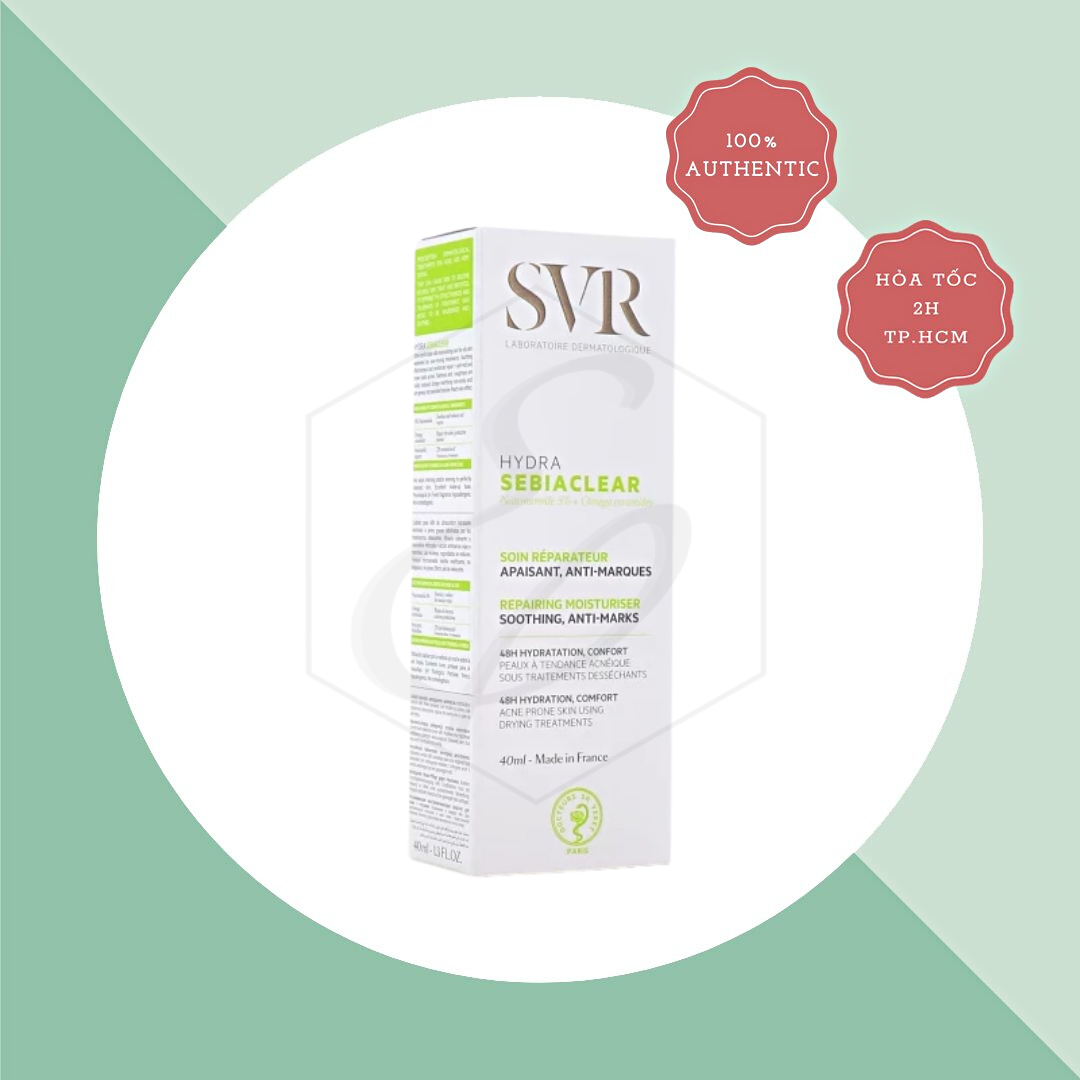 Kem Dưỡng Ẩm Cho Da Dầu SVR Hydra Sebiaclear - 40ml